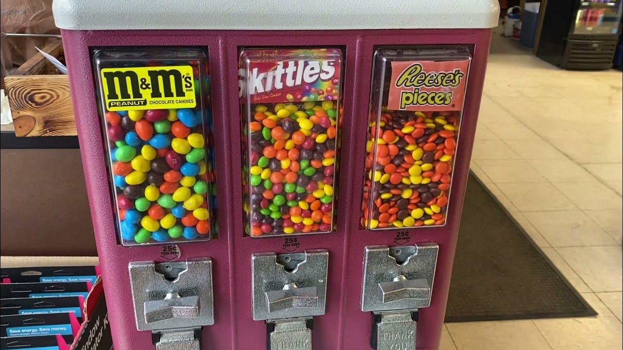 Candy Machine Quarter Collection 💰 🪙 Monthly Filling a Capsule