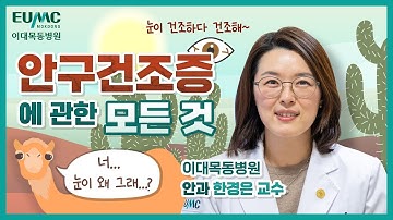 눈이 건조하다?!찬바람이 불면 눈물이 줄줄 흐른다?!! 안구건조증에 대한 모든 것 #웃고있어도_눈물이난다 #이대목동병원_안과_한경은교수