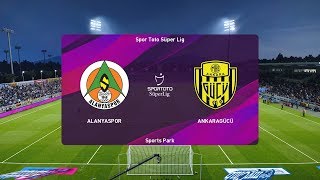 PES 2020 | Alanyaspor vs Ankaragucu - Turkey Super Lig | 30 November 2019 | Full Gameplay HD