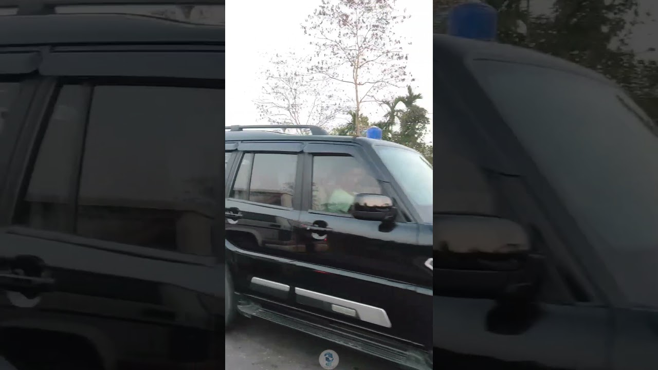 IAS officer District Magistrate & Collector Sri Debapriya Bardhan convoy 