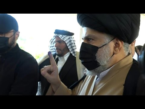 التيار الصدري متقد م في الانتخابات التشريعية العراقية وسط نسبة مقاطعة قوية 
