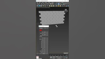 easy way to create any type of Brick wall in 3ds max #wall #brick