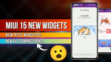 Install MIUI 15 New Widgets in your Xiaomi Device
