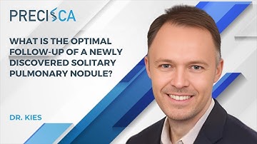 What is the optimal follow-up of a newly discovered solitary pulmonary nodule?