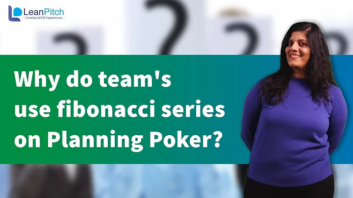 Why do team's use fibonacci series on Planning Poker?