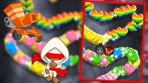 There Is NO WAY He Could Have Defended That REGEN RAINBOW RUSH! Boss Arenas - Bloons TD Battles
