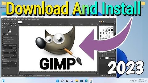 How to Download And Install GIMP new Version in windows 11