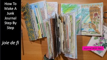 How To Make A Junk Journal Step By Step