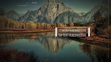 After Effects Template - Parallax Winter