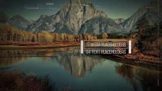 After Effects Template - Parallax Winter screenshot 5