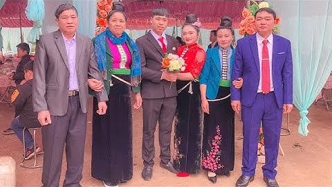 Đón Khách Tại Hôn Lễ Mỹ Duyên & Anh Tùng Muổi Nọi Thuận Châu Sơn La