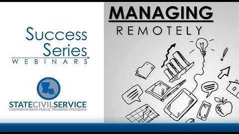 Managing Remotely