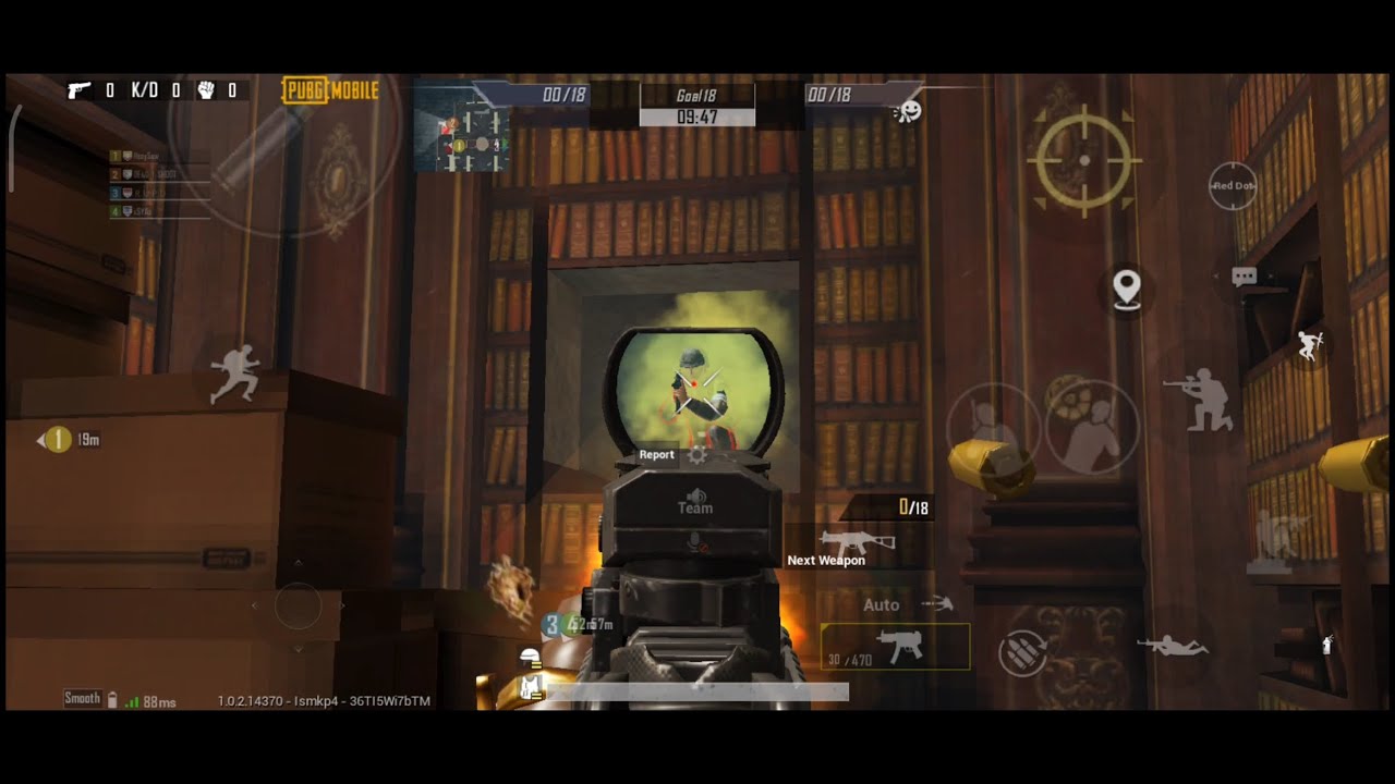 PUBG MOBILE library mode TDM gameplay RCG ZONE