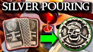 Silver Pouring Basics - How to Make Silver Art