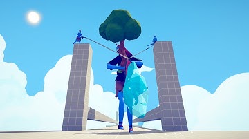 ICE MAGE + TREE GIANT + HARPOONER vs EVERY UNITS 🌳🏆 | TABS - Totally Accurate Battle Simulator