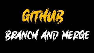 How to create git branch and merge the branch GitHub Branching and Merging- Bangla Tutorial