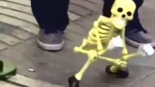 Funky skeleton
