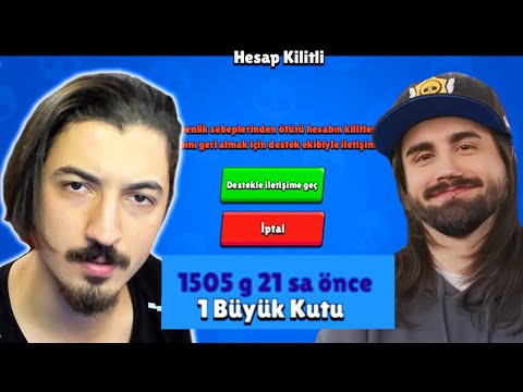 BANLANAN HESABIMI GERİ ALDIM! BÜYÜK KUTU BULDUM! Brawl Stars