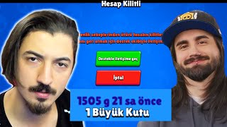 BANLANAN HESABIMI GERİ ALDIM! BÜYÜK KUTU BULDUM! Brawl Stars