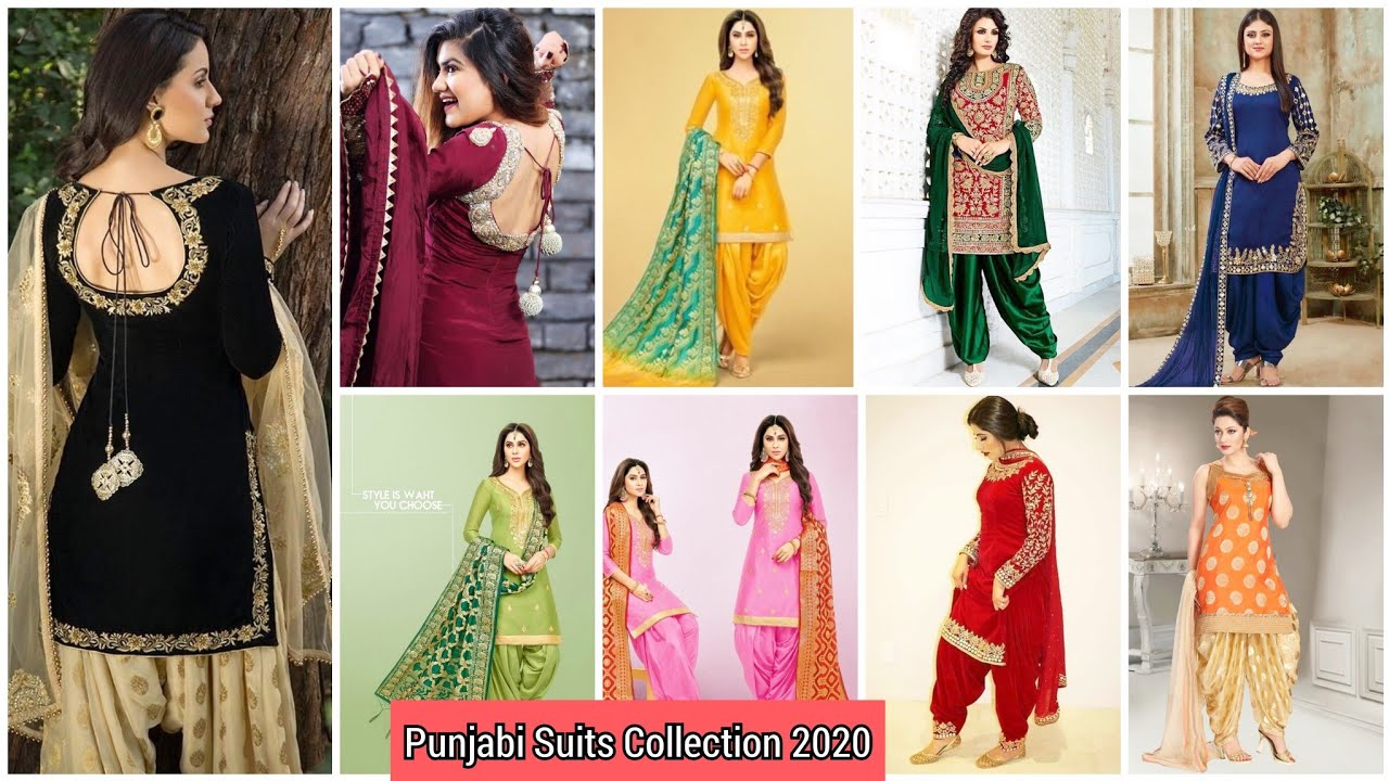 Colour contrast Combination Dresses ? Top 40 Colour Combinations For Punjabi suits ?
