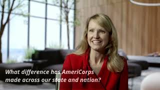 Governor's Service Award winner Julie Calley
