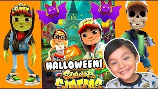 Subway Surfers en Halloween | Ciudad de Halloween | Juegos para niños screenshot 3