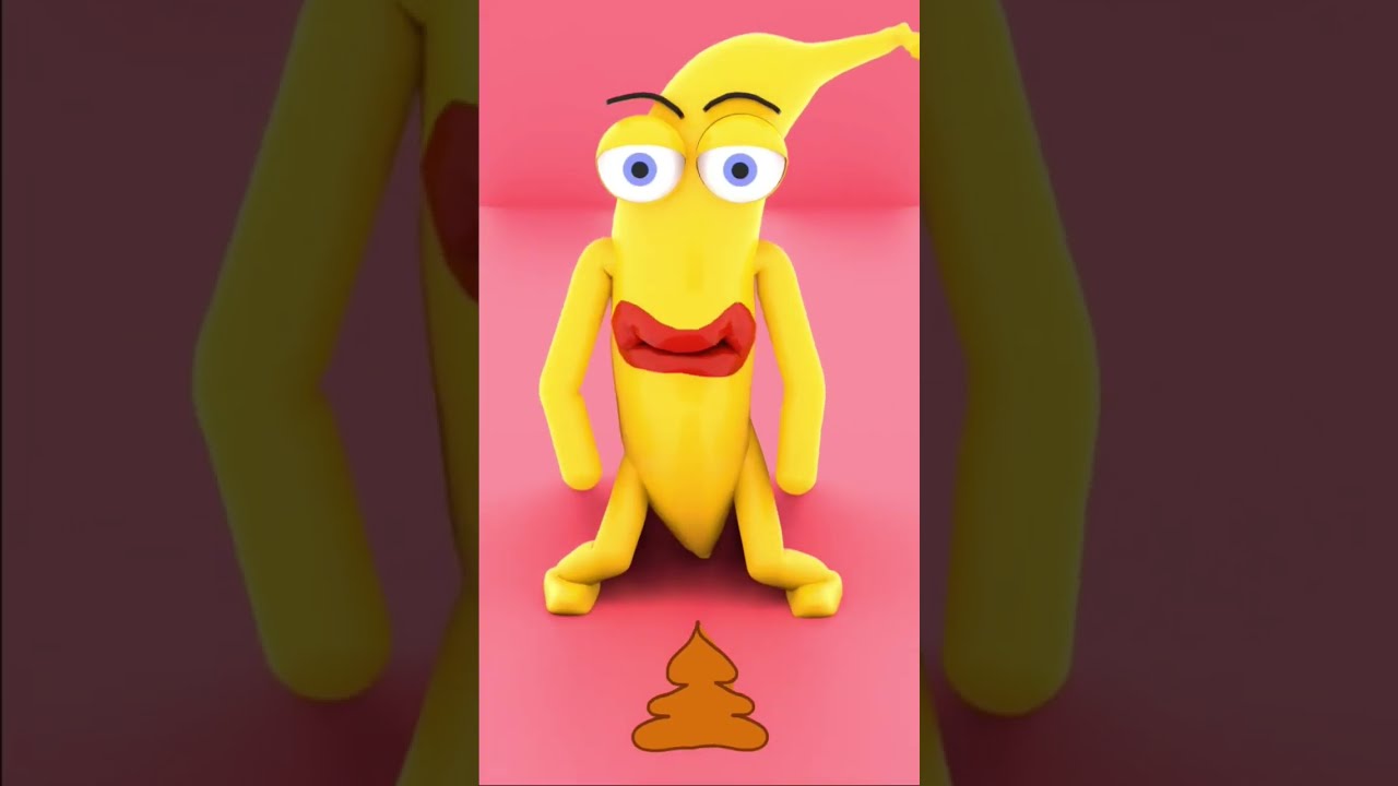 Is This Poop Animation Meme Technoanimations Cartoon Banana Funny