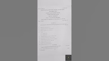 Statistical Methods Question paper 3rd semester (2024)-Major- Bsc (Honours)#svuniversity#Exams