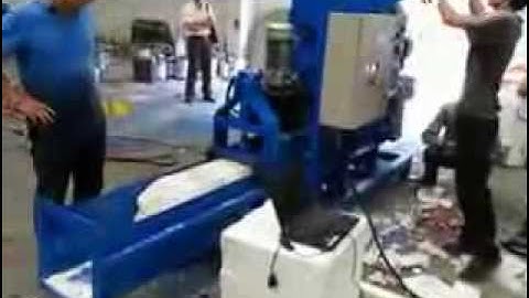 video of EPS compactor machine