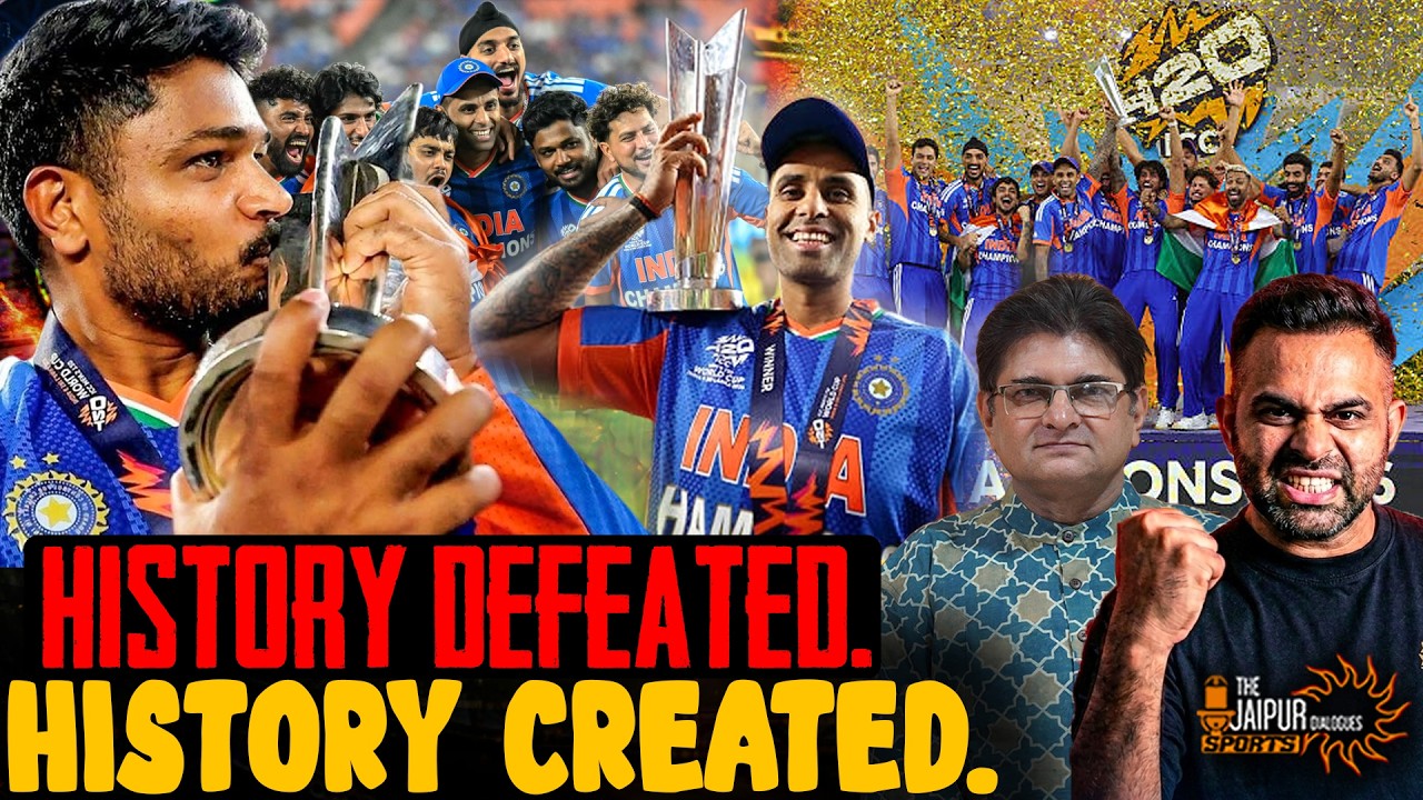 WORLD CHAMPIONS! | Pakistan in Meltdown | Greatest T20 team Ever? | Saumitra Dixit ft. Sanjay Dixit