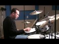Texas Shuffle on drums
