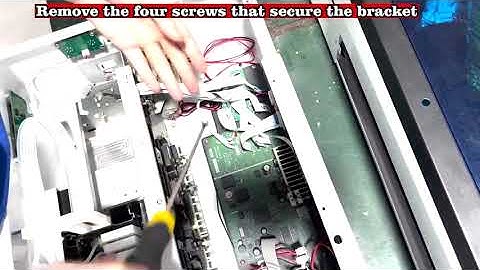 How to replace waste ink pump of 2023 ACHI A3 Roll DTF printer #dtfprinter