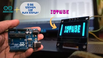 Arduino/Esp8266 and 128x64 OLED display Tutorial |My Channel LOGO on I2C Oled Display