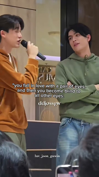 'his eyes' #gawincaskey #josswayar #jossgawin