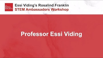 STEM Role Model: Professor Essi Viding, Developmental Psychopathology