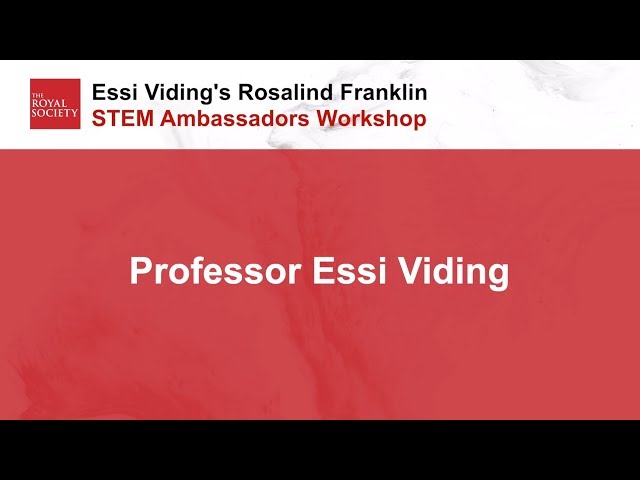Watch STEM Role Model: Professor Essi Viding, Developmental Psychopathology on YouTube.