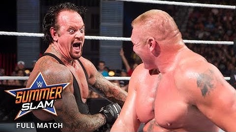 FULL MATCH - Brock Lesnar vs The Undertaker - SummerSlam 2015 - Wwe2K23