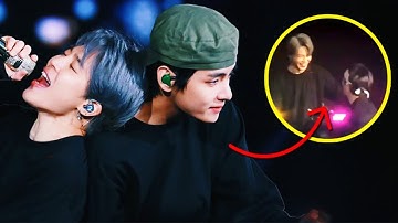 Jimin “Saved” V From Falling Off The Stage At BTS’s Seoul Concert...