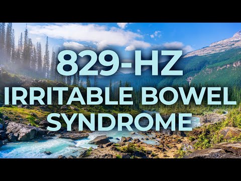829 Hz Music Therapy For Irritable Bowel Syndrome IBS 40 Hz Binaural Beat Healing Relaxing