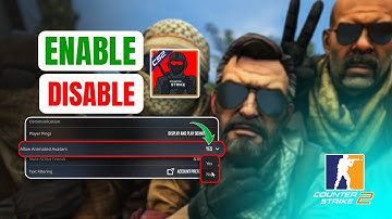 How to Enable or Disable Animated Avatars in CS2 PC | Change Animated Avatars Settings in CS2
