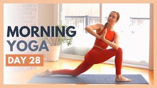 DAY 28: CLEANSE - 10 min Morning Yoga Stretch – Flexible Body Yoga Challenge