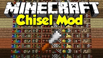 Minecraft | CHISEL MOD (New Blocks Chisel