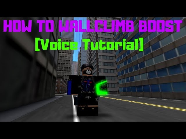 How To Wallclimb Boost Roblox Parkour Voice Tutorial How To Cotent Id - how to appeal on roblox parkour