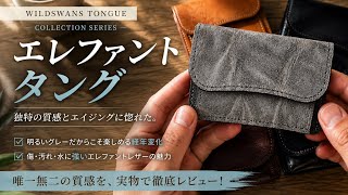 エレファント】ワイルドスワンズ ／ タング ／エレファントレザー