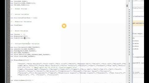Creating Your Own A/D Gamemode: 34 Car Command and Weapon Menu