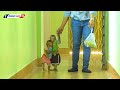 Adorable Baby Sister Luna Hug Brother KAKO Walking And Eat Boiled Yellow Corns