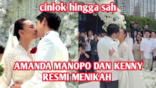 Amanda Manopo and Kenny Austin got married at The Langham Hotel Jakarta today.