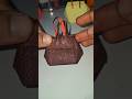 1 Minute Mini Paper Handbag 👜✨ | Cute DIY Gift Idea #Shorts #papercraft #paperbag #viral #diy