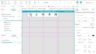 New Jersey Institute of Technology Axure Tutorial Creating top and bottom persistent navigation v1