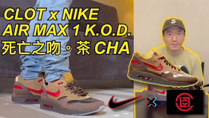 Clot x Nike Air Max 1 KOD “Solar Red” Review – Sean Go